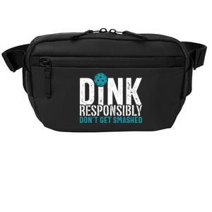 Dink Responsibly Pickleball Player Funny Pickleball Crossbody Pack