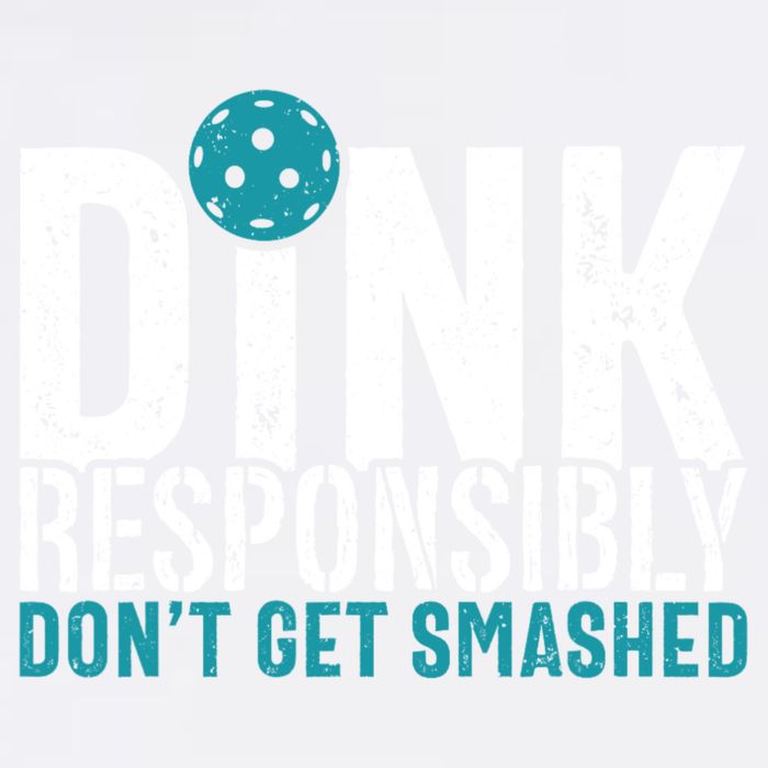 Dink Responsibly Pickleball Player Funny Pickleball Garment-Dyed Sweatshirt