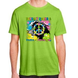 Detroit Rocks Peace Freedom Adult ChromaSoft Performance T-Shirt