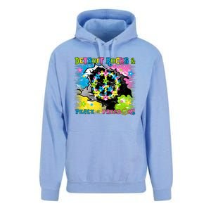 Detroit Rocks Peace Freedom Unisex Surf Hoodie