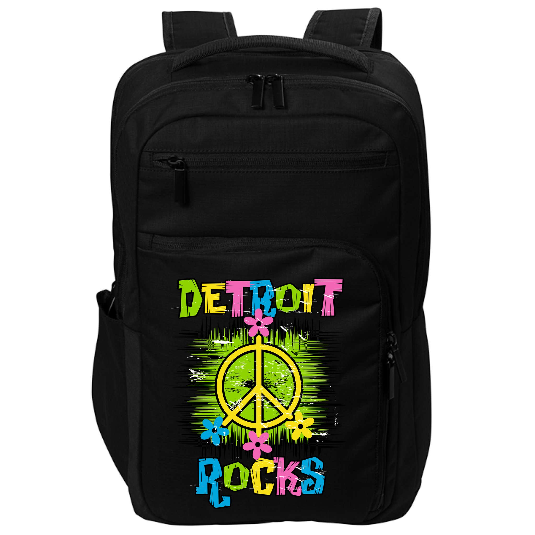 Detroit Rocks Peace Impact Tech Backpack