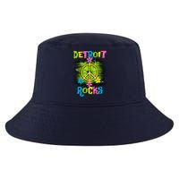 Detroit Rocks Peace Cool Comfort Performance Bucket Hat