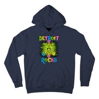 Detroit Rocks Peace Hoodie