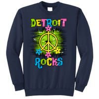 Detroit Rocks Peace Sweatshirt