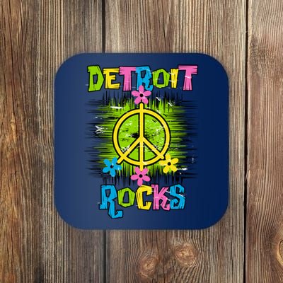 Detroit Rocks Peace Coaster