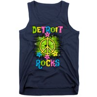 Detroit Rocks Peace Tank Top