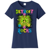 Detroit Rocks Peace Women's T-Shirt