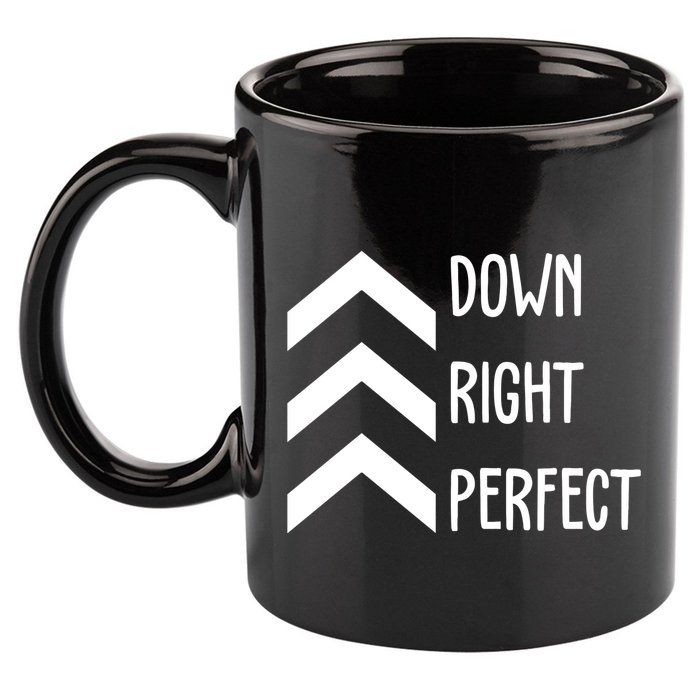 Down Right Perfect Down Syndrome Awareness 11oz C Handle Ceramic Mug