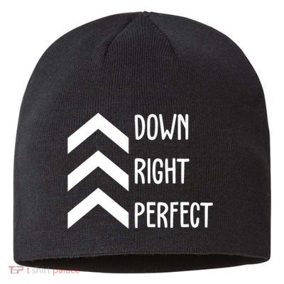 Down Right Perfect Down Syndrome Awareness Sustainable Beanie