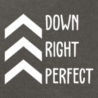 Down Right Perfect Down Syndrome Awareness Cotton Canvas Backpack