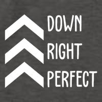 Down Right Perfect Down Syndrome Awareness Vector Backpack