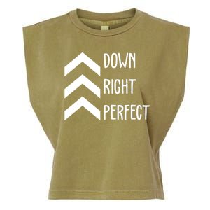 Down Right Perfect Down Syndrome Awareness Garment-Dyed Women's Muscle Tee