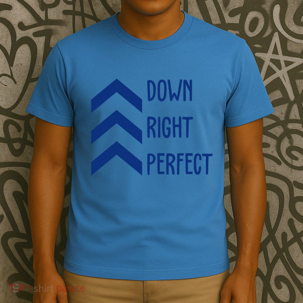 Down Right Perfect Down Syndrome Awareness T-Shirt