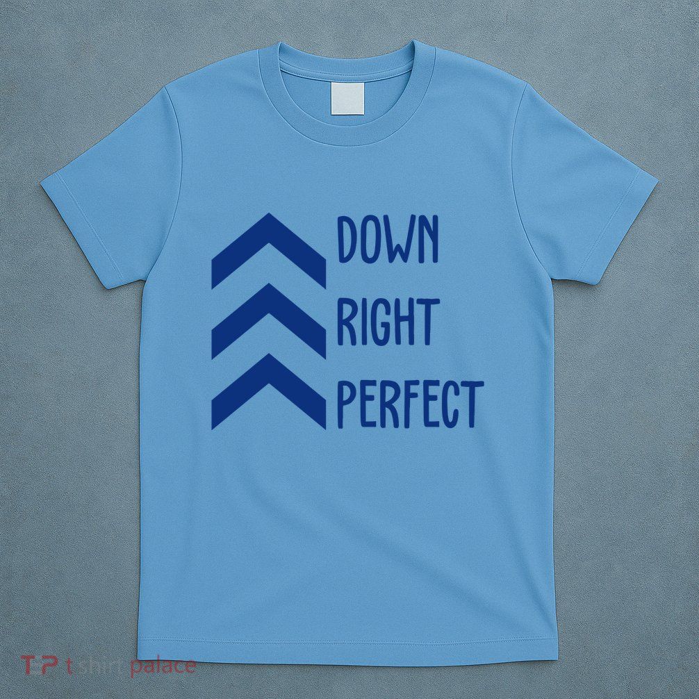 Down Right Perfect Down Syndrome Awareness T-Shirt