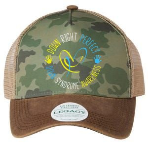 Down Right Perfect Down Syndrome Awareness Legacy Tie Dye Trucker Hat