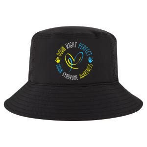 Down Right Perfect Down Syndrome Awareness Cool Comfort Performance Bucket Hat