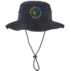 Down Right Perfect Down Syndrome Awareness Legacy Cool Fit Booney Bucket Hat