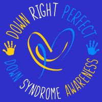 down right perfect down syndrome awareness Baby Bodysuit