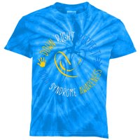 down right perfect down syndrome awareness Kids Tie-Dye T-Shirt