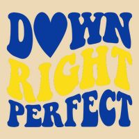 Down Right Perfect Down Syndrome Awareness Drawstring Bag