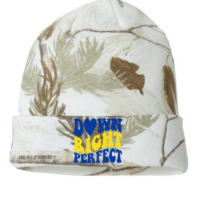 Down Right Perfect Down Syndrome Awareness Kati Licensed 12" Camo Beanie