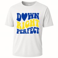 Down Right Perfect Down Syndrome Awareness Performance Shirt