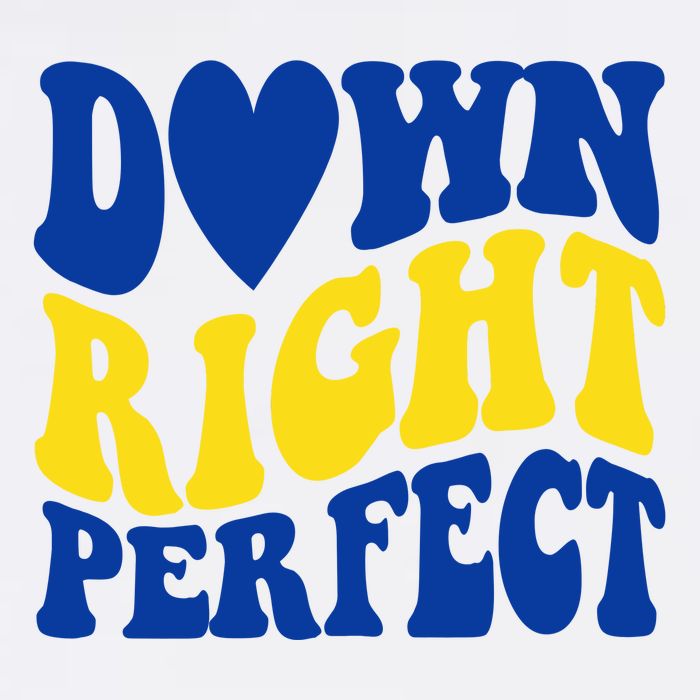 Down Right Perfect Down Syndrome Awareness Performance Shirt