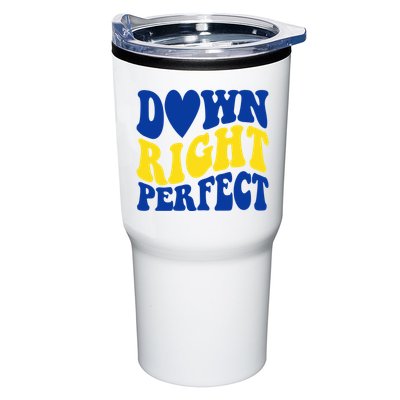 Down Right Perfect Down Syndrome Awareness Tumbler