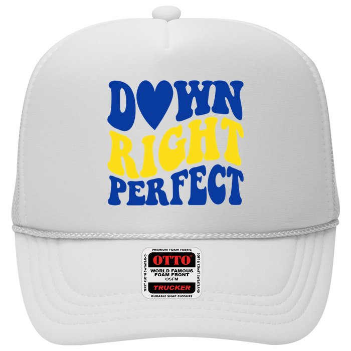 Down Right Perfect Down Syndrome Awareness Trucker Hat