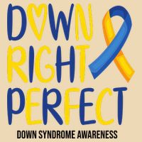 Down Right Perfect Down Syndrome Awareness Bag