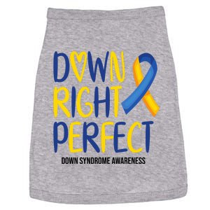 Down Right Perfect Down Syndrome Awareness Doggie Tank