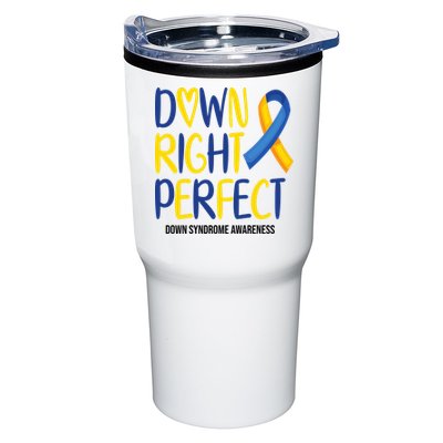 Down Right Perfect Down Syndrome Awareness Tumbler