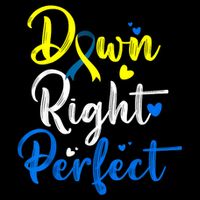 Down Right Perfect Down Syndrome Awareness 16 in Basic Backpack
