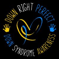 down right perfect down syndrome awareness Impact Tech Backpack