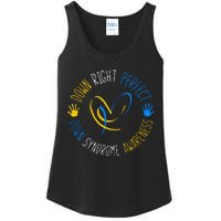 down right perfect down syndrome awareness Ladies Essential Tank