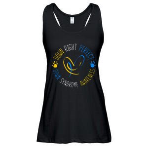 down right perfect down syndrome awareness Ladies Essential Flowy Tank