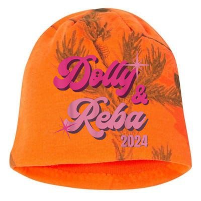 Dolly Reba Pink Groovy Style Kati - Camo Knit Beanie