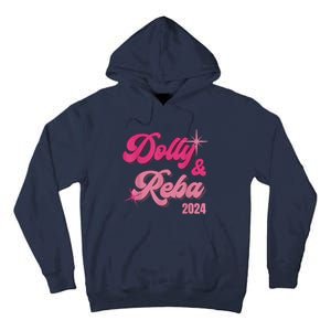 Dolly Reba Pink Groovy Style Tall Hoodie