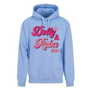 Dolly Reba Pink Groovy Style Unisex Surf Hoodie