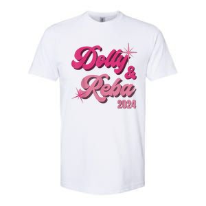 Dolly Reba Pink Groovy Style Softstyle CVC T-Shirt