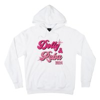 Dolly Reba Pink Groovy Style Hoodie