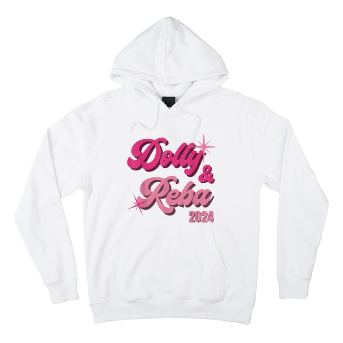 Dolly Reba Pink Groovy Style Hoodie