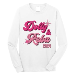 Dolly Reba Pink Groovy Style Long Sleeve Shirt