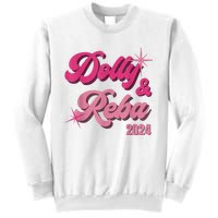 Dolly Reba Pink Groovy Style Sweatshirt