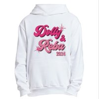 Dolly Reba Pink Groovy Style Urban Pullover Hoodie