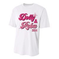 Dolly Reba Pink Groovy Style Performance Sprint T-Shirt