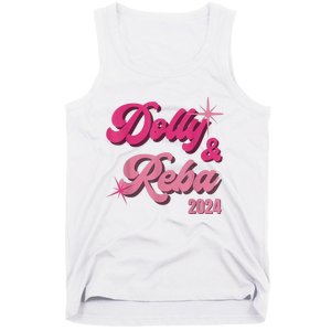 Dolly Reba Pink Groovy Style Tank Top