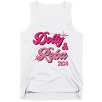 Dolly Reba Pink Groovy Style Tank Top