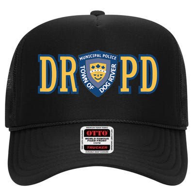 Dog River Police Department High Crown Mesh Back Trucker Hat