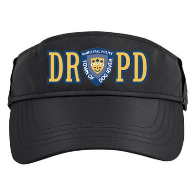 Dog River Police Department Adult Drive Performance Visor